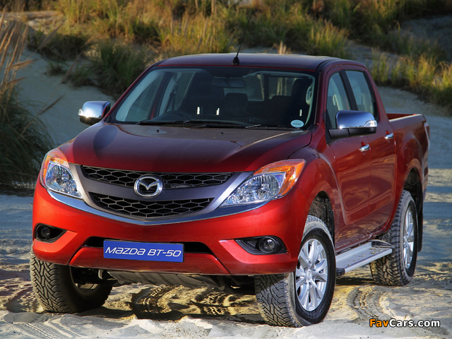 Mazda BT-50 Double Cab ZA-spec 2012 images (640 x 480)