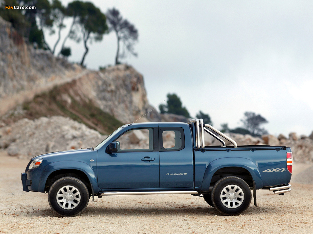 Pictures of Mazda BT-50 Extended Cab (J97M) 2006–08 (1024 x 768)