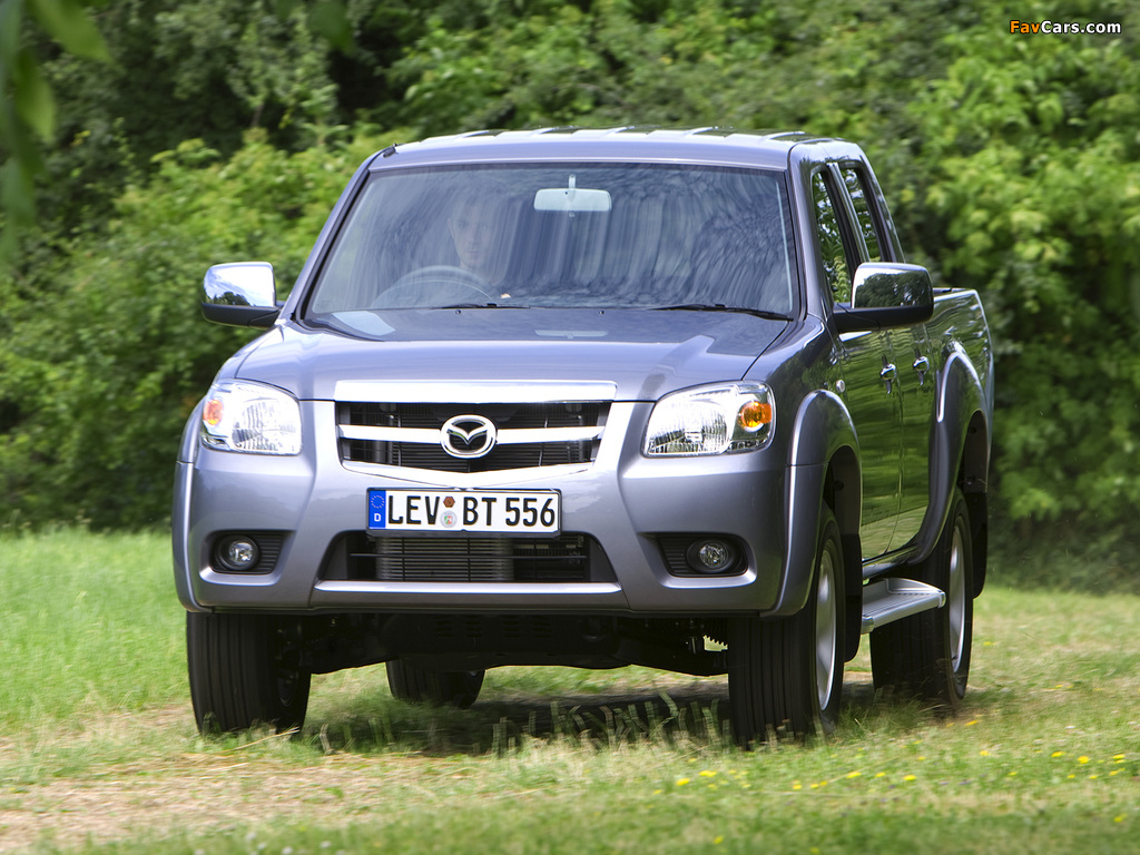 Pictures of Mazda BT-50 Double Cab UK-spec (J97M) 2008–11 (1024 x 768)