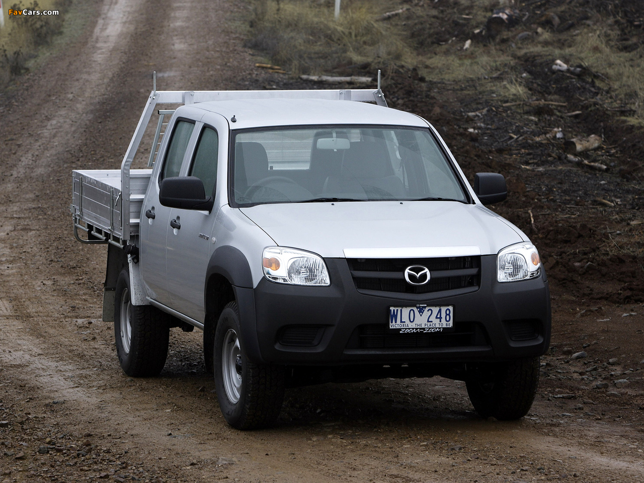 Pictures of Mazda BT-50 Utility DX Double Cab AU-spec (J97M) 2008–11 (1280 x 960)