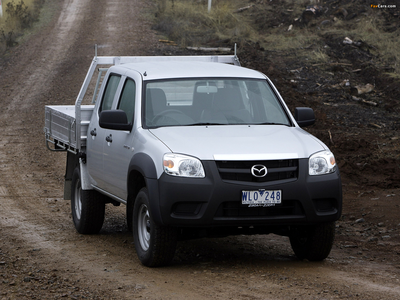 Pictures of Mazda BT-50 Utility DX Double Cab AU-spec (J97M) 2008–11 (1600 x 1200)