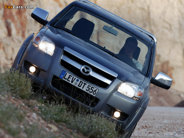 Mazda BT-50 Double Cab 2006–08 wallpapers (640 x 480)