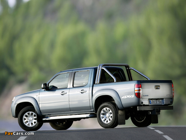 Mazda BT-50 Double Cab 2006–08 wallpapers (640 x 480)