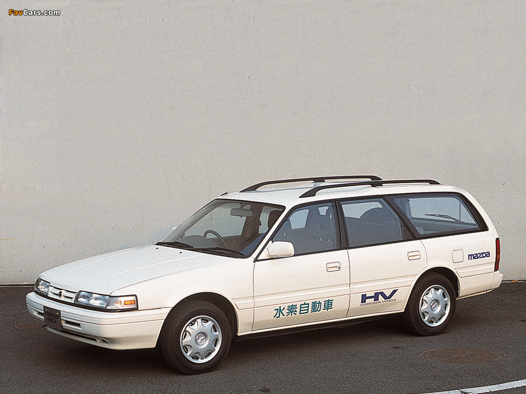 Mazda Capella Cargo Hydrogen Vehicle 1995 wallpapers (1024 x 768)