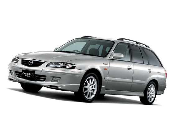 Mazda Capella Wagon 1999–2002 pictures
