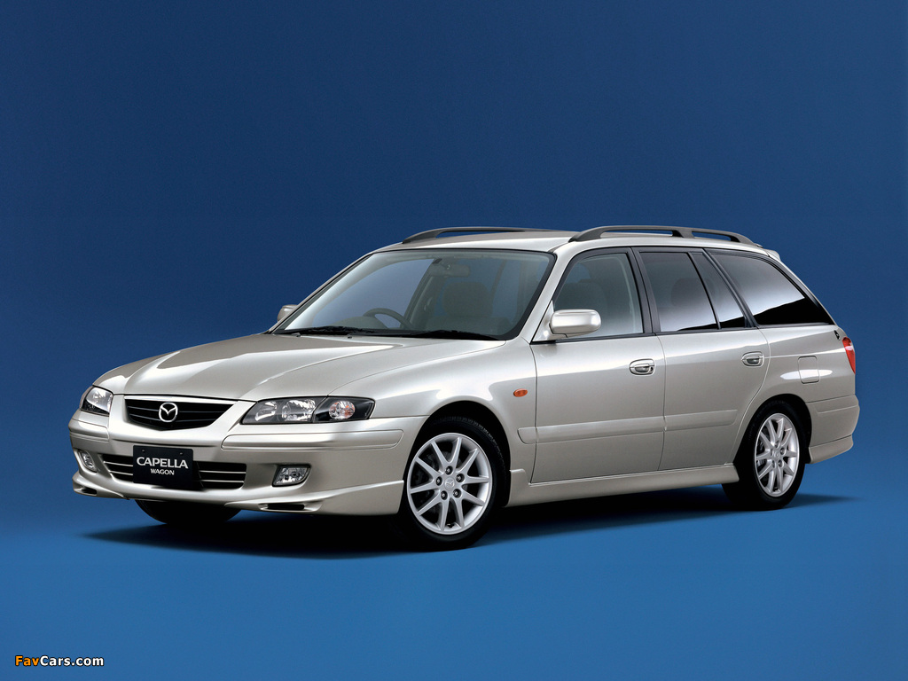 Mazda Capella Wagon V-RX Sport 2001 images (1024 x 768)