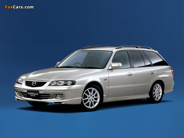 Mazda Capella Wagon V-RX Sport 2001 images (640 x 480)
