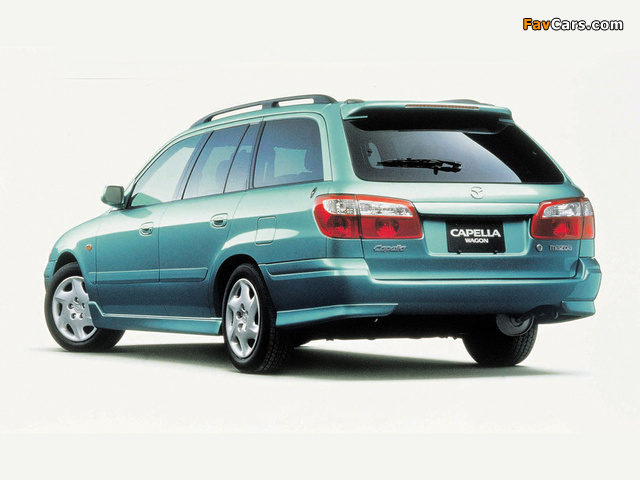 Photos of Mazda Capella Wagon 1999–2002 (640 x 480)