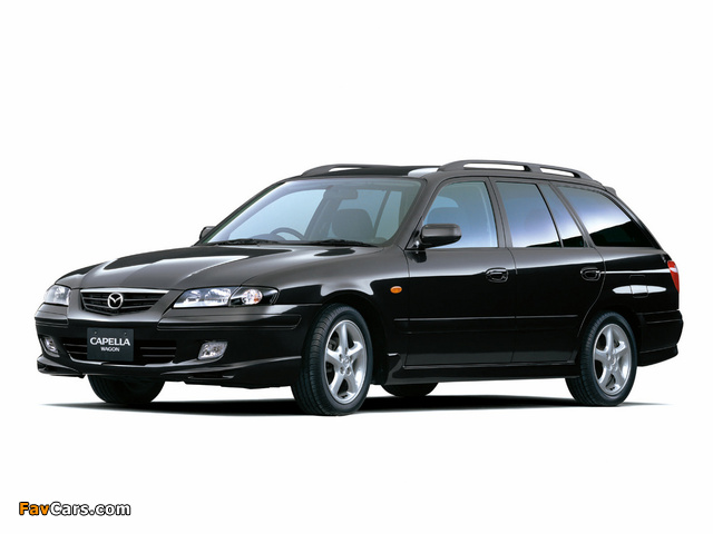 Pictures of Mazda Capella Wagon SX Sport 2001 (640 x 480)