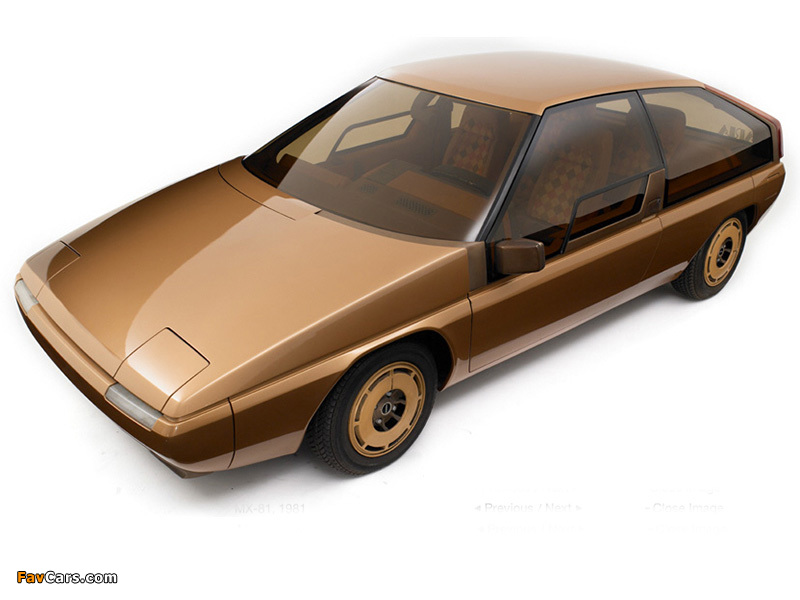 Mazda MX-81 Concept 1982 photos (800 x 600)