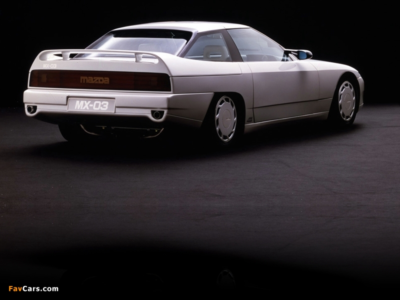 Mazda MX-03 Concept 1985 pictures (800 x 600)