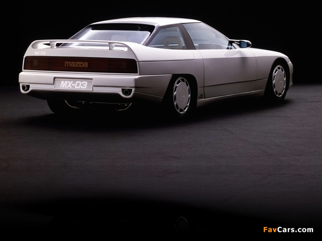 Mazda MX-03 Concept 1985 pictures (640 x 480)