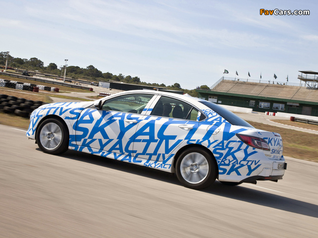 Mazda 6 SkyActiv Prototype 2011 images (640 x 480)