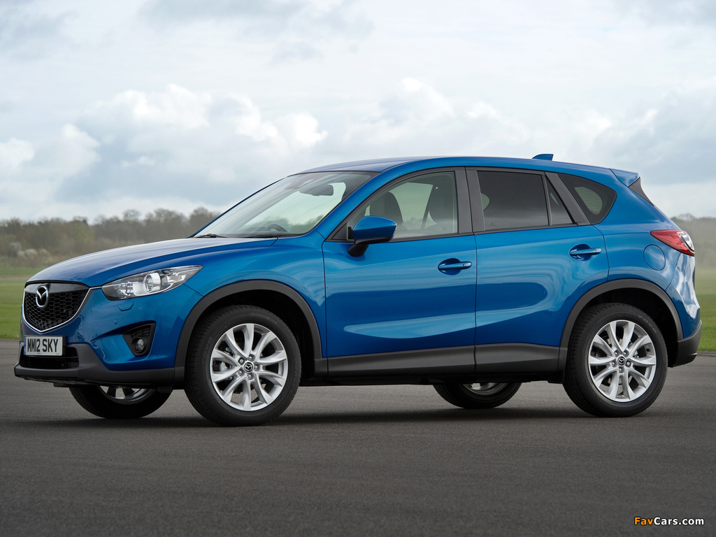 Mazda CX-5 UK-spec (KE) 2012 pictures (1024 x 768)