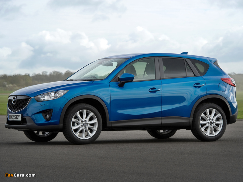 Mazda CX-5 UK-spec (KE) 2012 pictures (800 x 600)