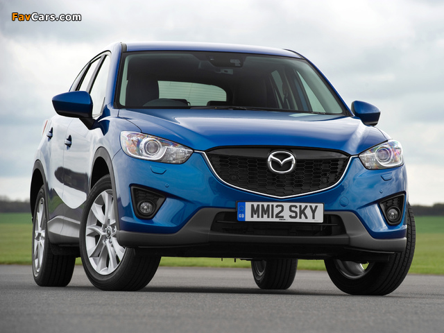 Mazda CX-5 UK-spec (KE) 2012 pictures (640 x 480)