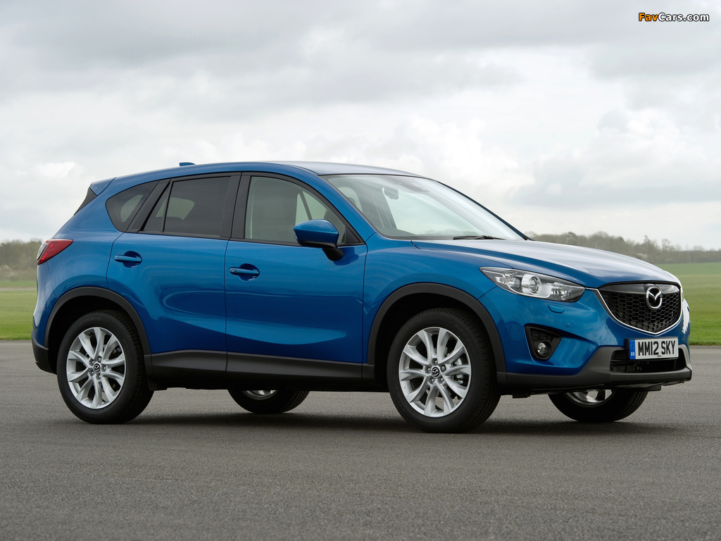 Mazda CX-5 UK-spec (KE) 2012 pictures (1024 x 768)