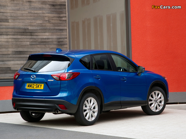 Mazda CX-5 UK-spec (KE) 2012 pictures (640 x 480)