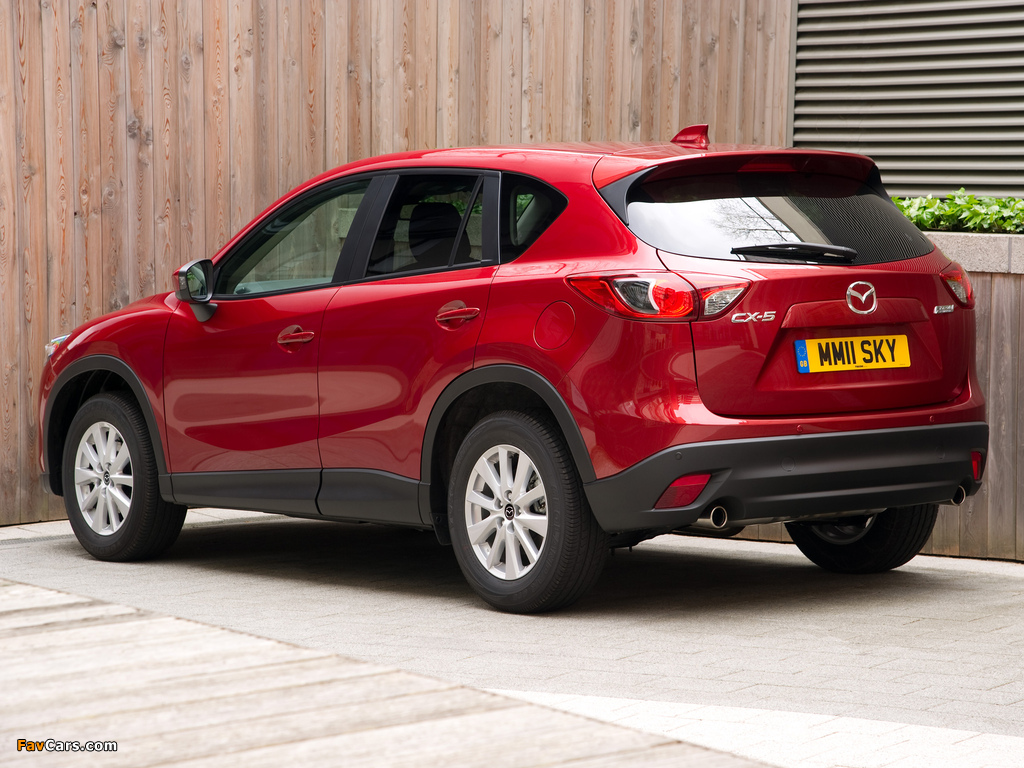 Mazda CX-5 UK-spec (KE) 2012 wallpapers (1024 x 768)