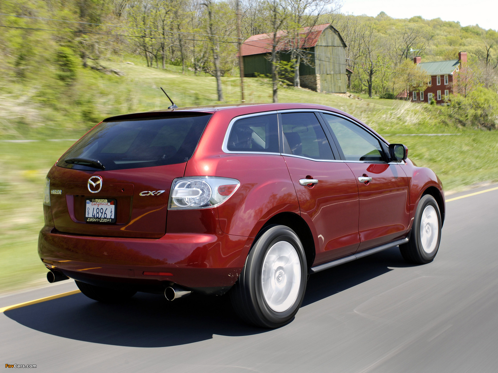 Images of Mazda CX-7 US-spec 2006–08 (1600 x 1200)