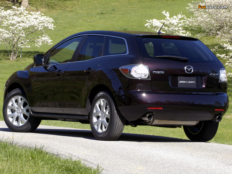 Mazda CX-7 US-spec 2006–08 wallpapers (800 x 600)