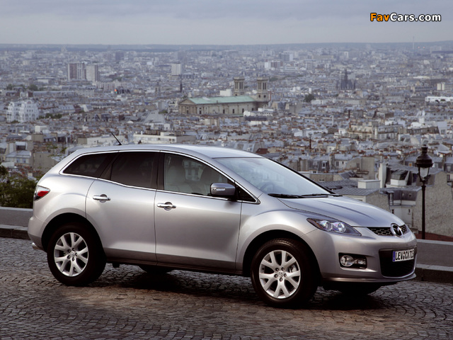 Mazda CX-7 2006–09 wallpapers (640 x 480)