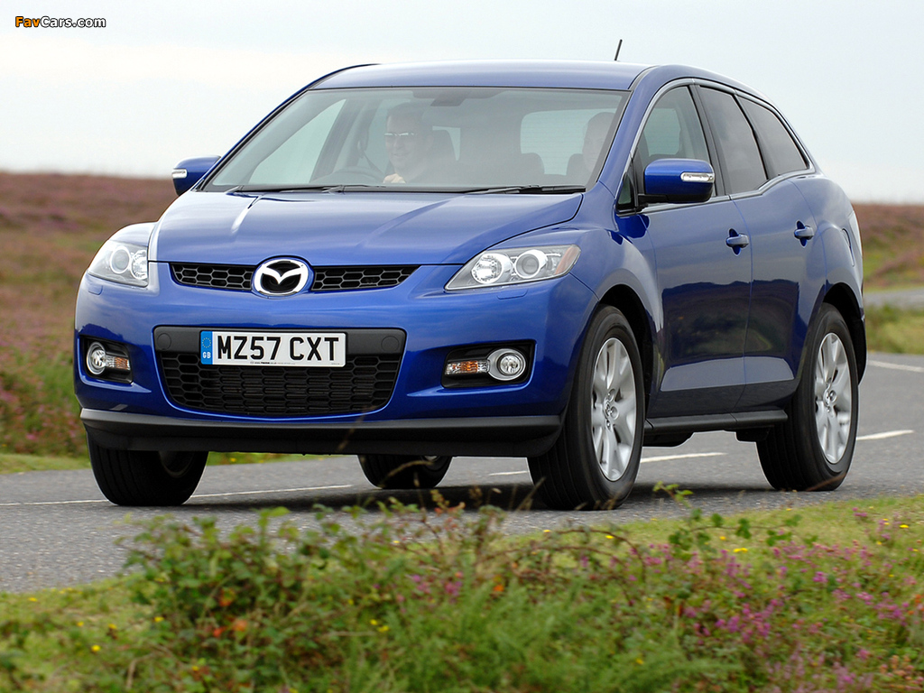 Mazda CX-7 UK-spec (ER) 2007–09 images (1024 x 768)