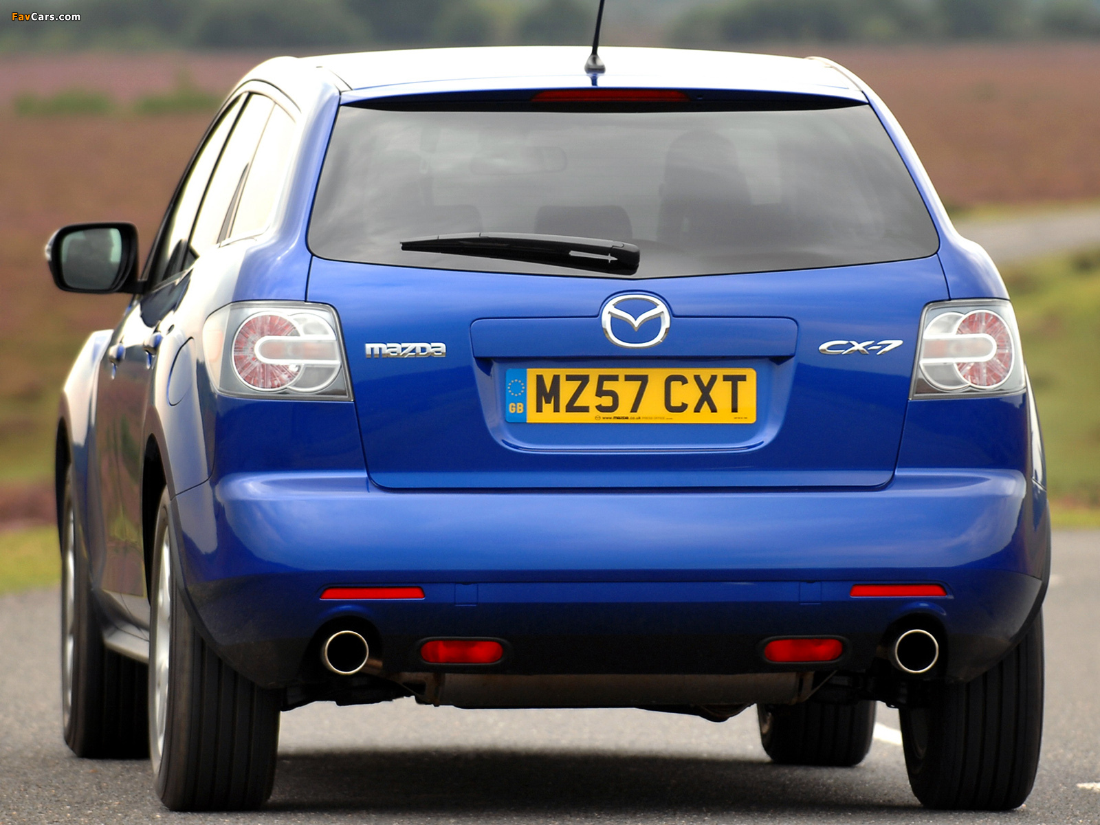 Mazda CX-7 UK-spec (ER) 2007–09 images (1600 x 1200)