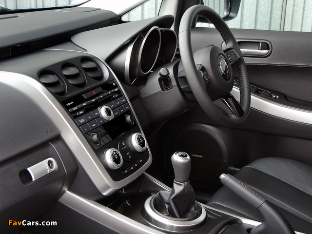 Mazda CX-7 UK-spec (ER) 2007–09 photos (640 x 480)