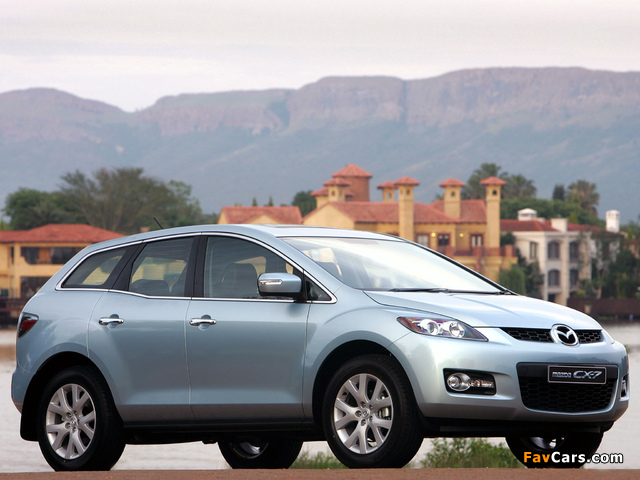 Mazda CX-7 ZA-spec 2007–09 photos (640 x 480)