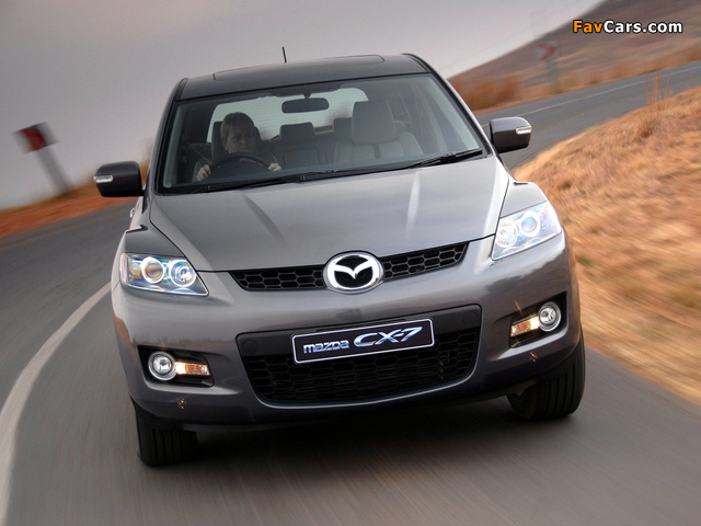 Mazda CX-7 ZA-spec 2007–09 photos (640 x 480)