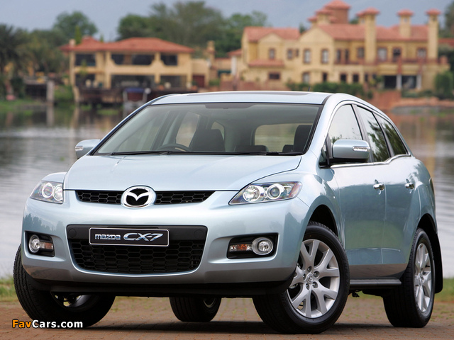 Mazda CX-7 ZA-spec 2007–09 pictures (640 x 480)