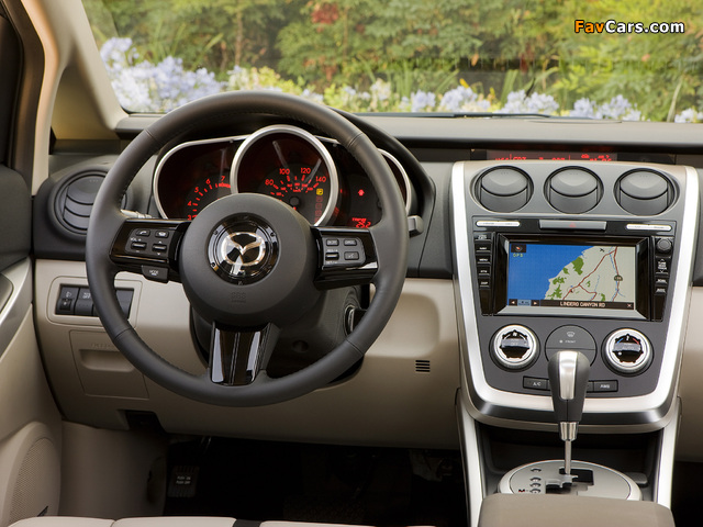 Mazda CX-7 US-spec (ER) 2008–09 wallpapers (640 x 480)