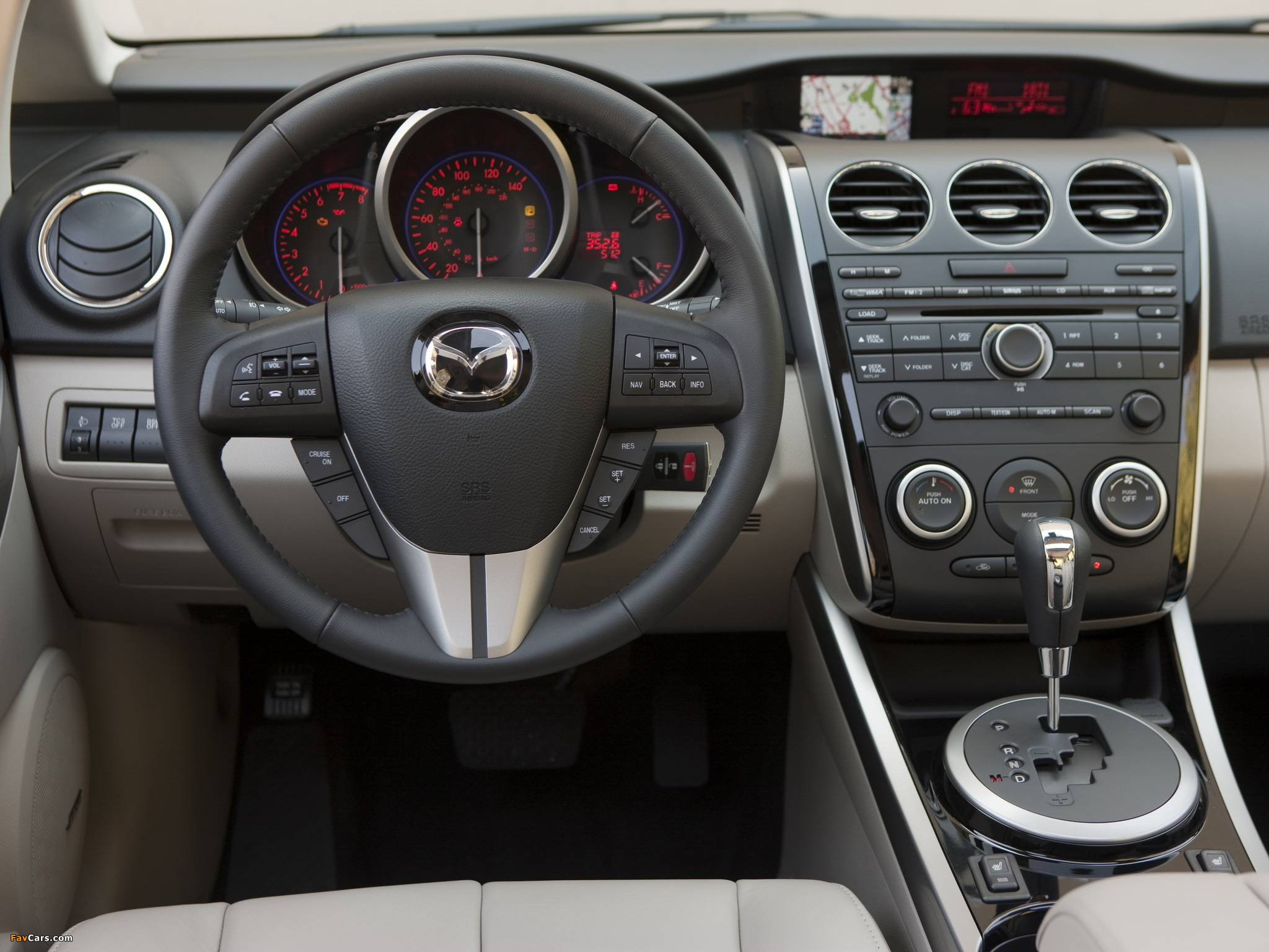 Mazda CX-7 US-spec (ER2) 2009–12 pictures (2048 x 1536)