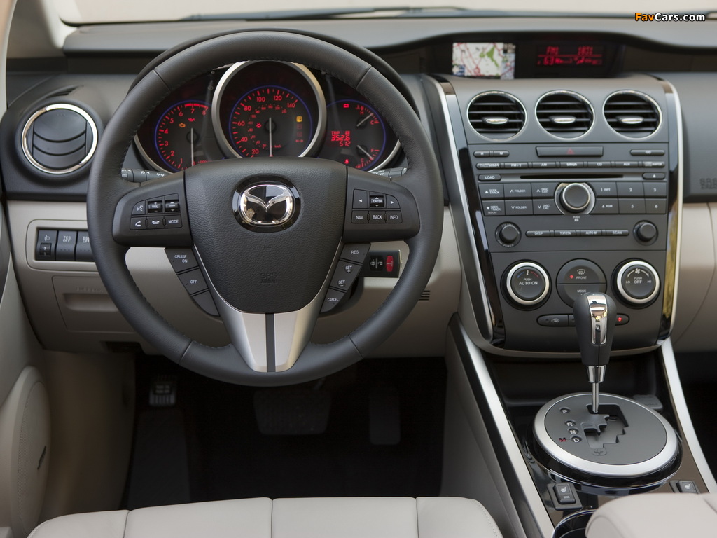 Mazda CX-7 US-spec (ER2) 2009–12 pictures (1024 x 768)