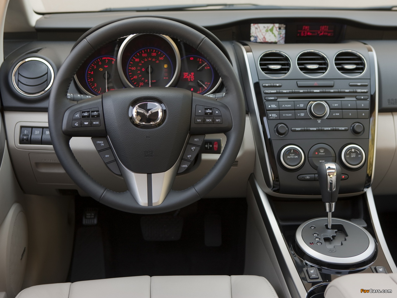Mazda CX-7 US-spec (ER2) 2009–12 pictures (1280 x 960)
