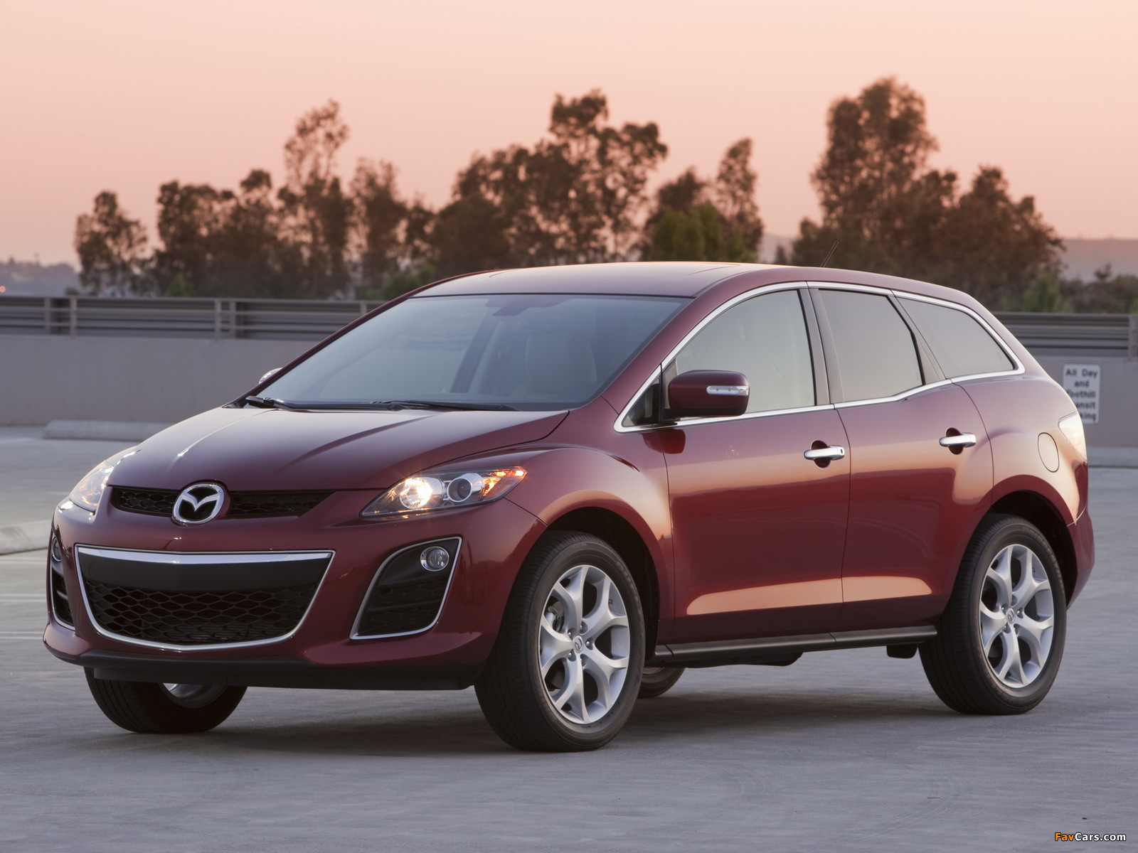 Mazda CX-7 US-spec (ER2) 2009–12 pictures (1600 x 1200)