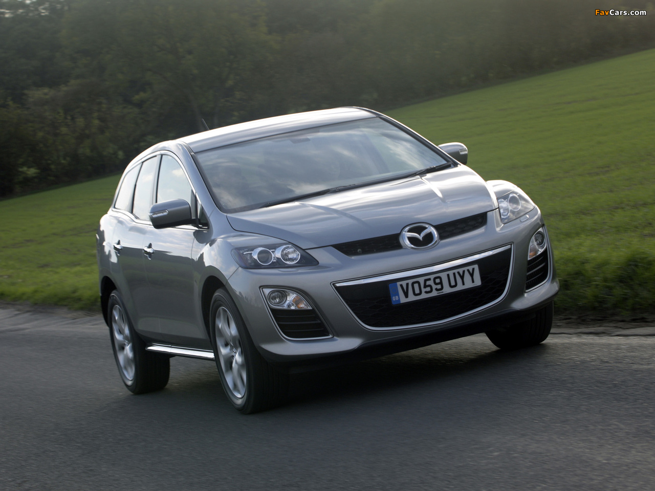 Mazda CX-7 UK-spec 2009–12 pictures (1280 x 960)