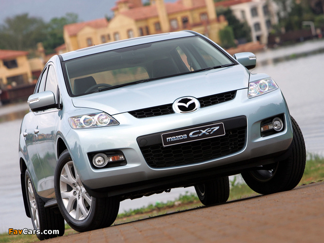 Pictures of Mazda CX-7 ZA-spec 2007–09 (640 x 480)