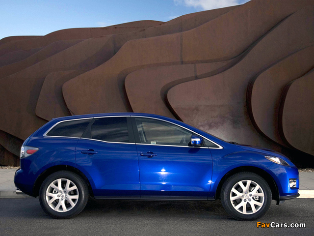 Mazda CX-7 UK-spec (ER) 2007–09 wallpapers (640 x 480)