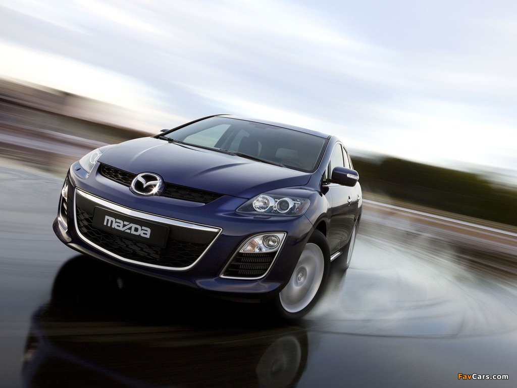 Mazda CX-7 2009–12 wallpapers (1024 x 768)