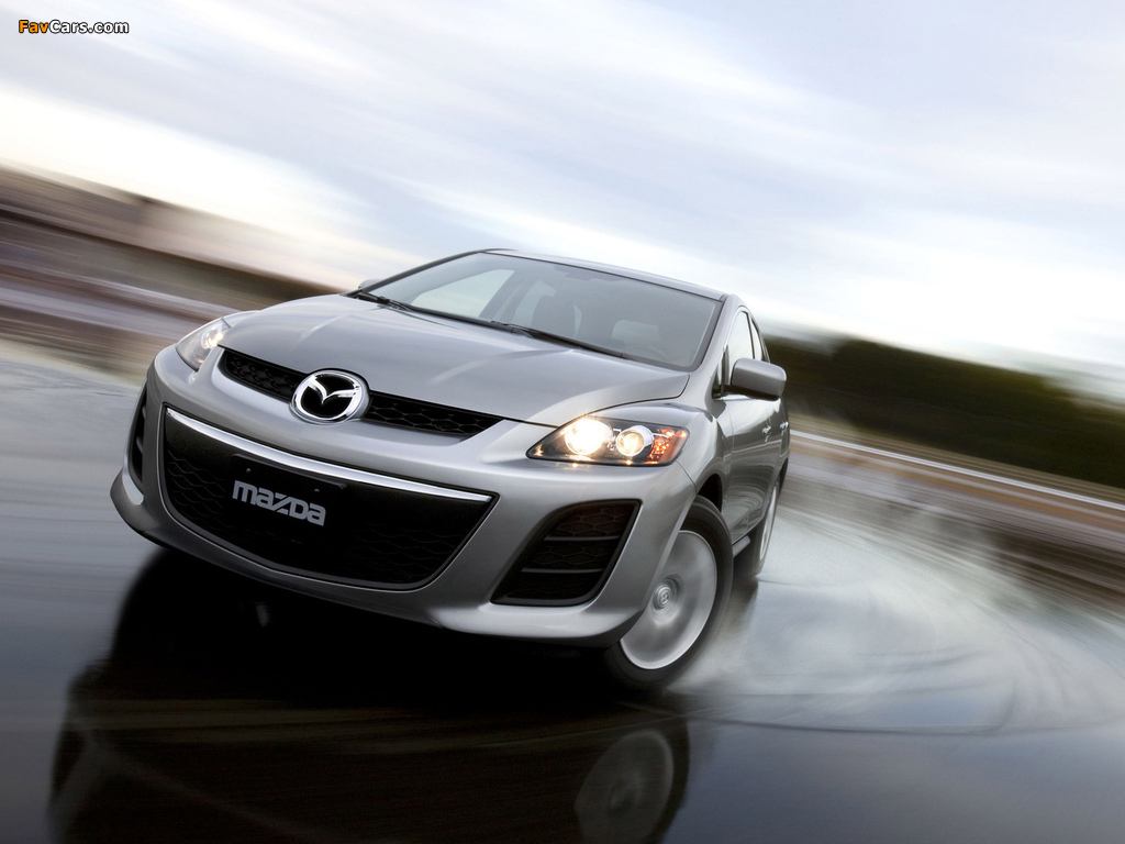 Mazda CX-7 2009–12 wallpapers (1024 x 768)