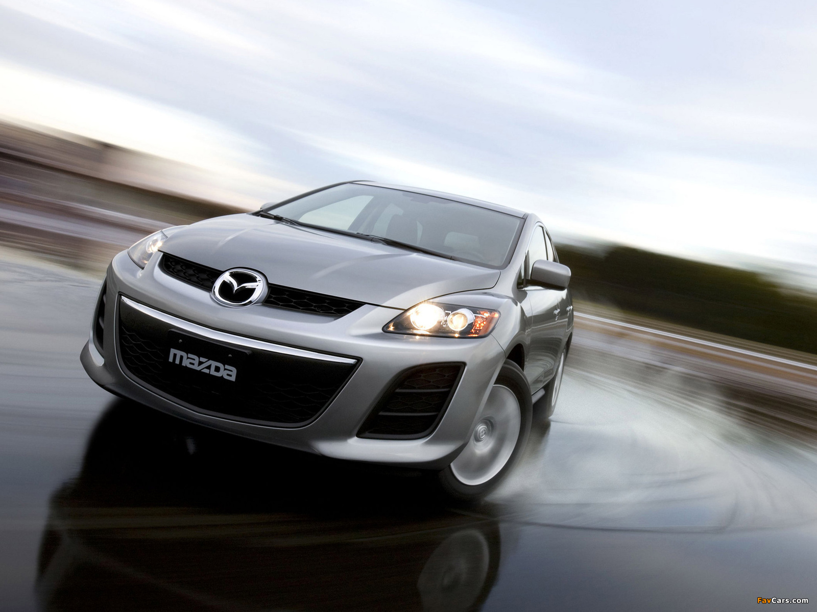 Mazda CX-7 2009–12 wallpapers (1600 x 1200)