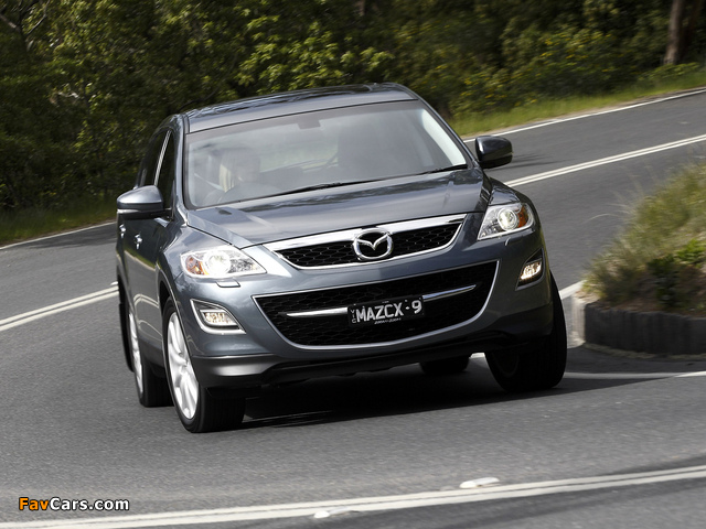 Pictures of Mazda CX-9 AU-spec 2009 (640 x 480)