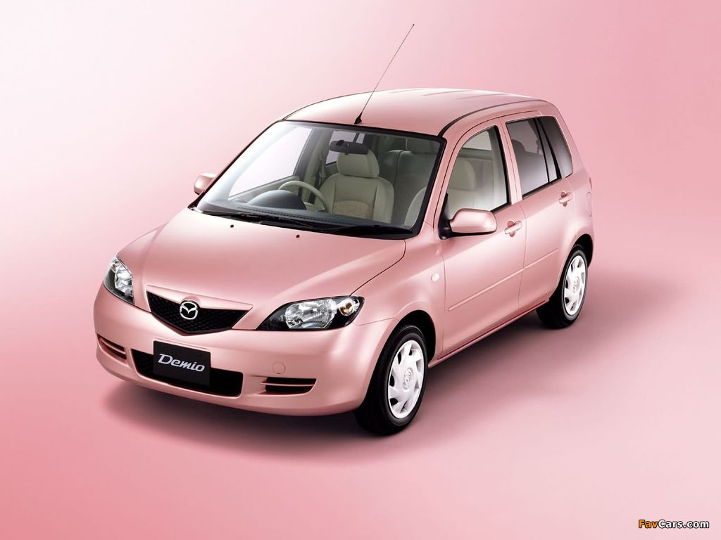 Images of Mazda Demio Stardust Pink (DY3W) 2003 (1024 x 768)