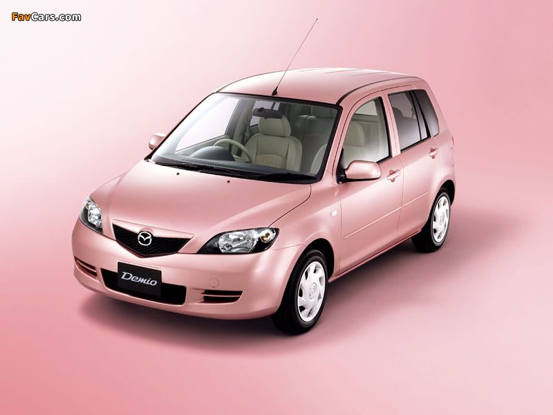 Images of Mazda Demio Stardust Pink (DY3W) 2003 (800 x 600)
