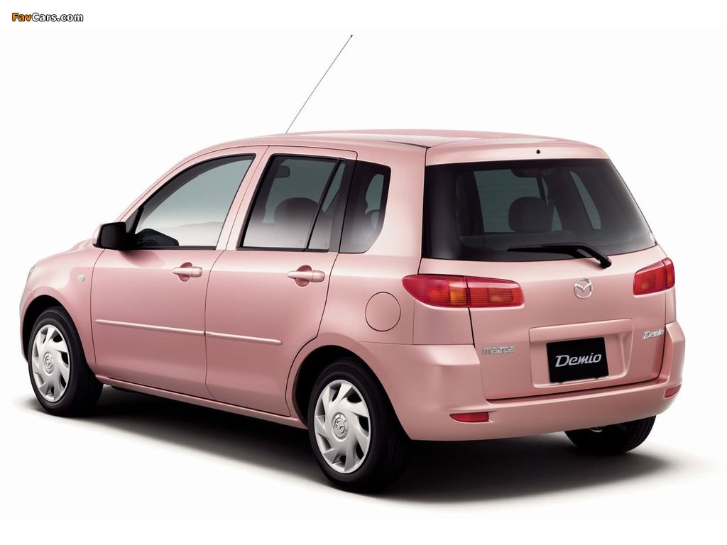 Mazda Demio Stardust Pink (DY3W) 2003 images (1024 x 768)