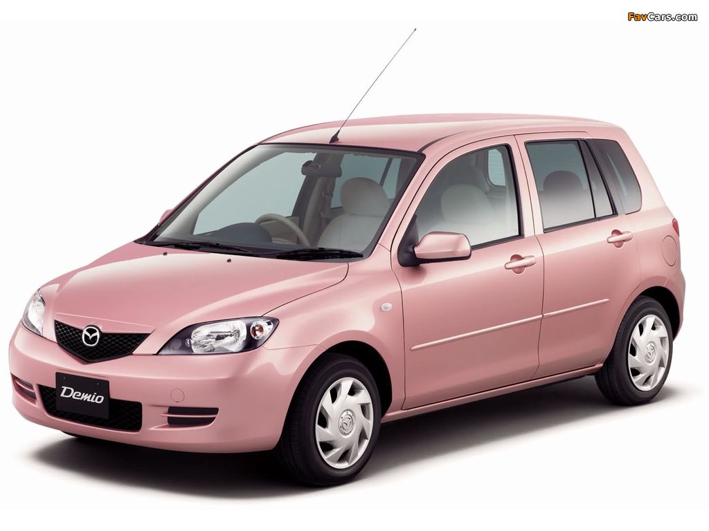 Mazda Demio Stardust Pink (DY3W) 2003 pictures (1024 x 768)