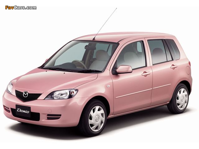 Mazda Demio Stardust Pink (DY3W) 2003 pictures (640 x 480)