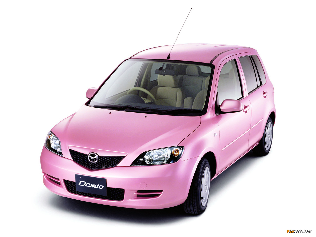 Mazda Demio Stardust Pink (DY3W/DY5W/DY3R) 2004–05 photos (1280 x 960)
